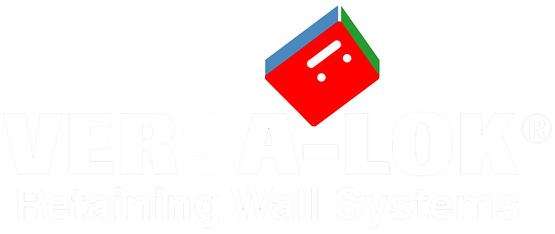 Home versa lok logo color white